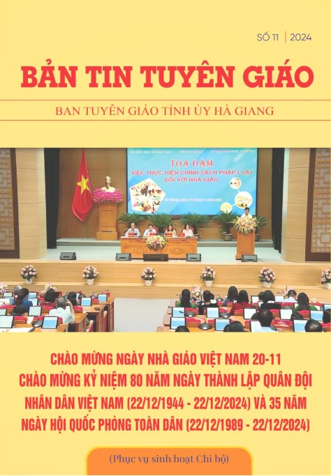 Bản tin Tuyên giáo Số 11 - Năm 2024