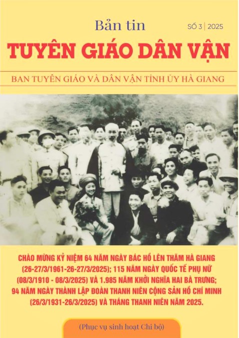 Bản tin Tuyên giáo và Dân vận Số 3 - Năm 2025