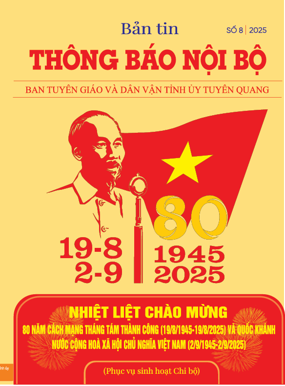 Bản tin Tuyên giáo và Dân vận số 8 năm 2025